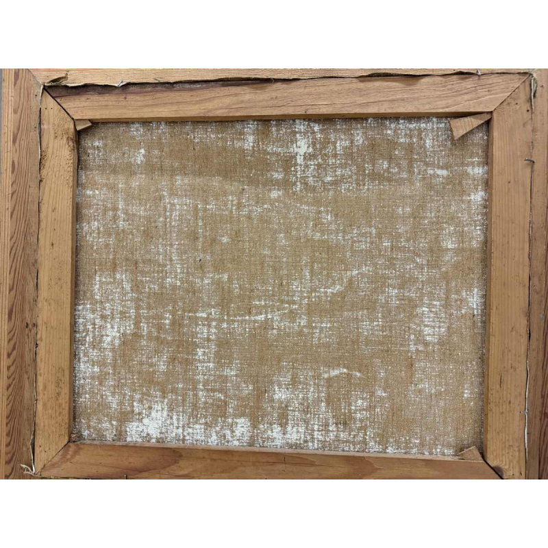 Géo WARZEE « Paysage ardennais» peinture huile sur toile