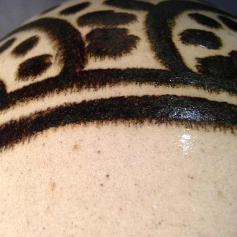 Eugene Paulus, rare African Art Deco vase, Bouffioulx CHATELET sandstone, 1927