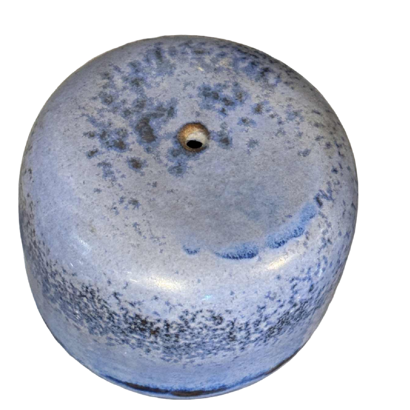 Antonio Lampecco, blue ceramic vase