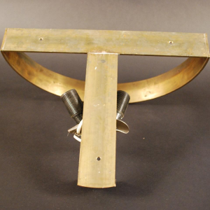 Jozé Ten Have, 6 large Modernist sconces Art Deco style, Brass & Opaline