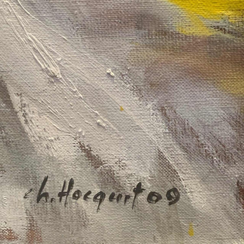 Huile de Christian Hocquet