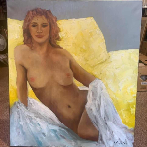 Oil on canvas Christian Hocquet