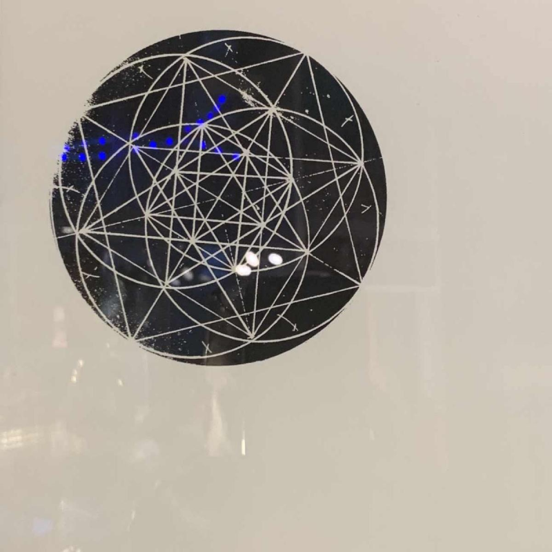 Serigraphy illustration futurist Sam Chivers numbered 1/1 Wilmington GB