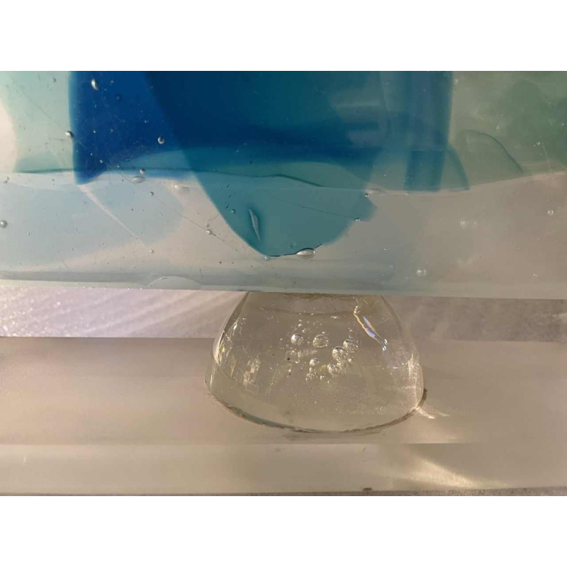 Glassculptuur van Charles Bray (1922-2012)