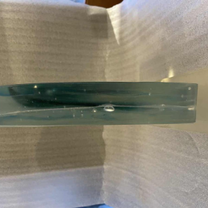 Glass sculpture by Charles Bray (1922-2012)