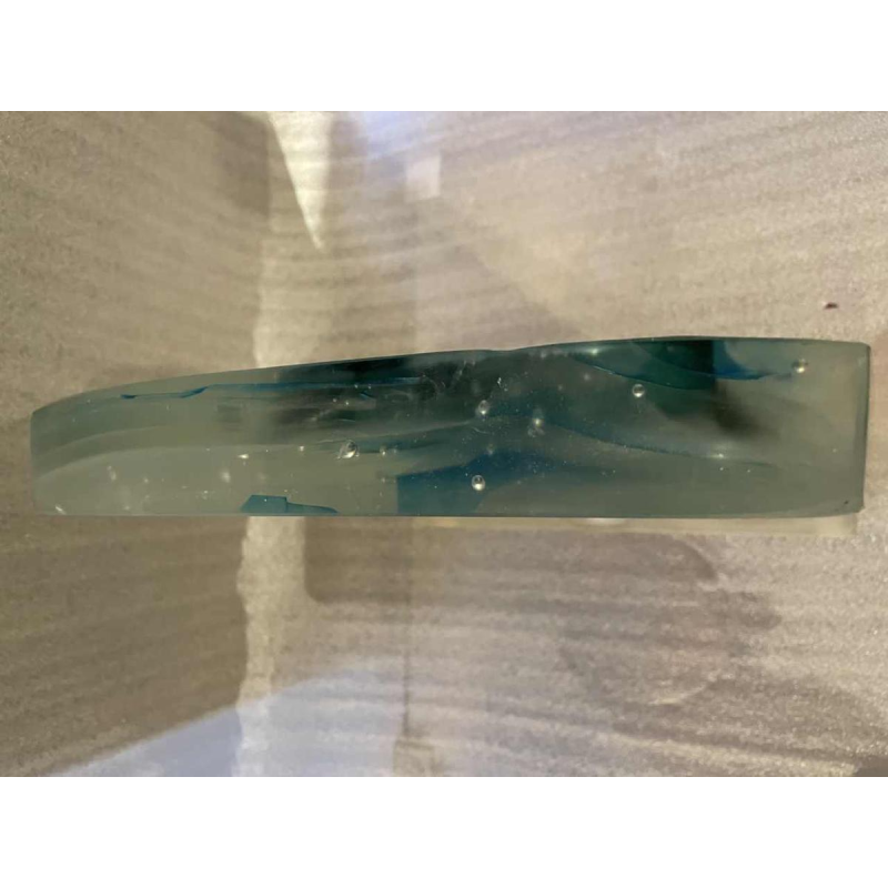 Glass sculpture by Charles Bray (1922-2012)