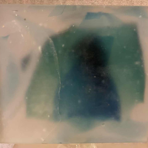 Glassculptuur van Charles Bray (1922-2012)