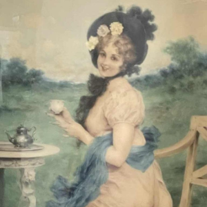 Francesco VINEA (Firenze - Florence) lithographie « élégante »