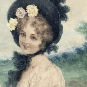 Francesco VINEA (Firenze - Florence) Elegant litho