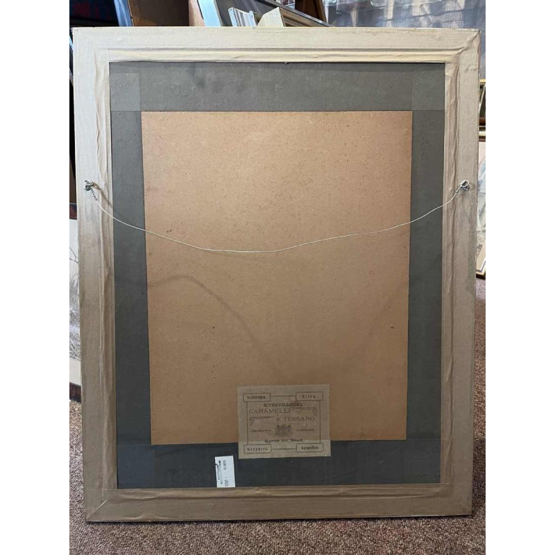 Francesco VINEA (Firenze - Florence) lithographie « élégante »