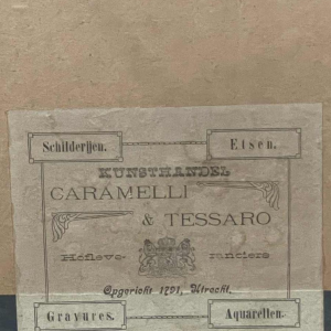 Francesco VINEA (Firenze - Florence) Elegant litho