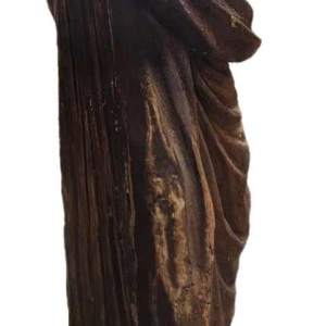 Polychrome wooden statue of Saint Joseph and the infant Jesus, 18th century sculpture