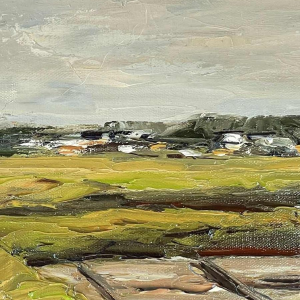 Jacques Vander Elst (1925-1991): “Zoutmoerassen Batz s/mer Bretagne 1974” hst