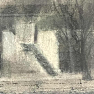 Roger SCHEP (-2007) La pointe de la Citadelle de Namur - la Sambre circa 1970