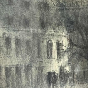 Roger SCHEP (-2007) « La pointe de la Citadelle de Namur - la Sambre » vers 1970