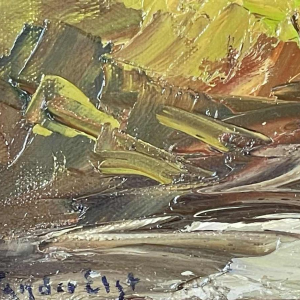 Jacques Vander Elst (1925-1991): “Zoutmoerassen Batz s/mer Bretagne 1974” hst