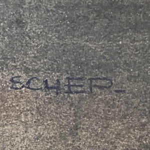 Roger SCHEP (-2007) « La pointe de la Citadelle de Namur - la Sambre » vers 1970