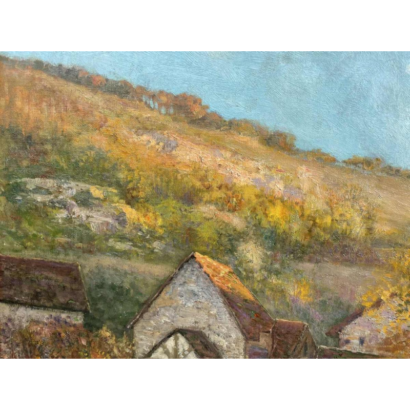 Jean BEAUDUIN (1851-1916) The Old Mill oil on canvas 73x60cm