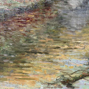 Jean BEAUDUIN (1851-1916) De oude molen olieverf op doek 73x60cm