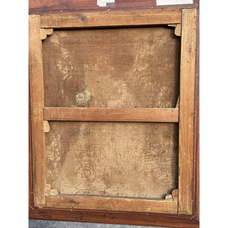 Jean BEAUDUIN (1851-1916) « Le Vieux Moulin » huile sur toile 73x60cm