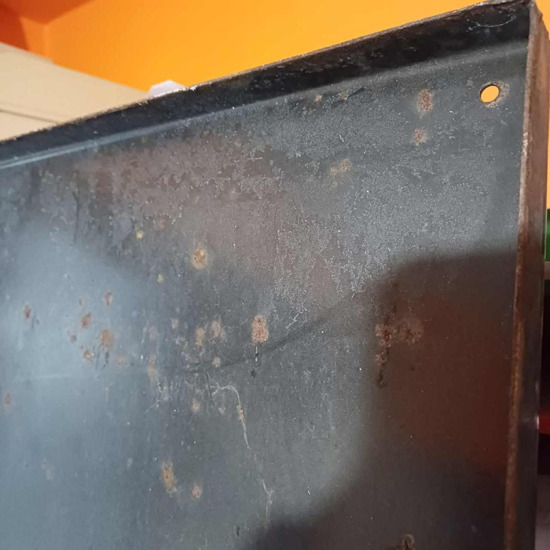 RVS levensverzekeringsmaatschappij, geëmailleerde plaque, 1957