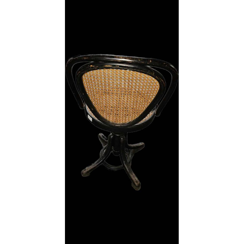 Thonet, chaise pivotante et réglable en bois courbé, ca 1900