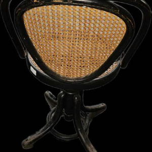 Thonet, adjustable bentwood swivel chair, ca 1900