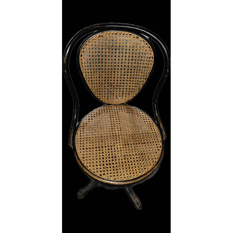 Thonet, chaise pivotante et réglable en bois courbé, ca 1900