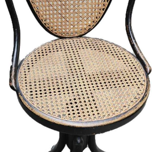 Thonet, adjustable bentwood swivel chair, ca 1900