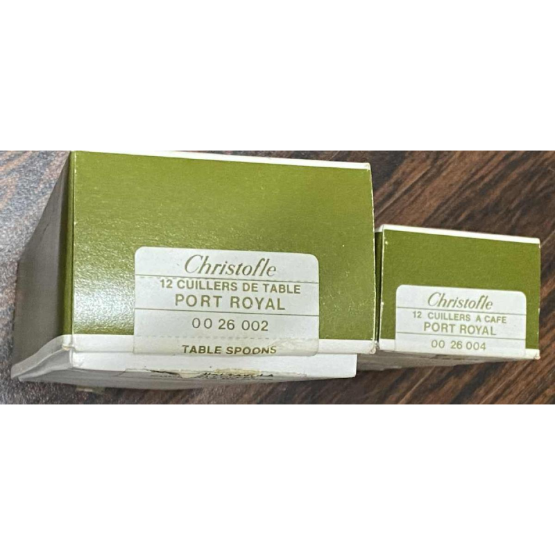 Christofle Orfévrerie - 24 bestekdelen "Port Royal" model in verpakking