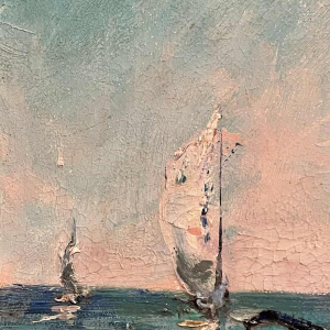 Paul DAXHELET (1905-1993) : « Pêcheurs à Zanzibar »