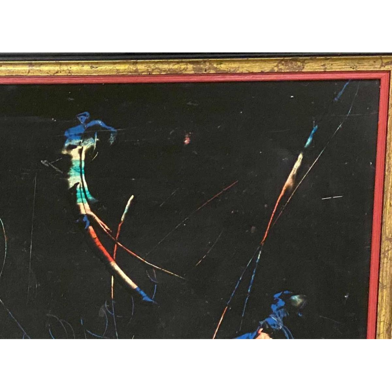 Delmotte Marcel "Compositie" schilderij olieverf op paneel - 1969