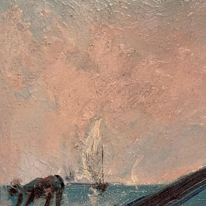 Paul DAXHELET (1905-1993) : « Pêcheurs à Zanzibar »