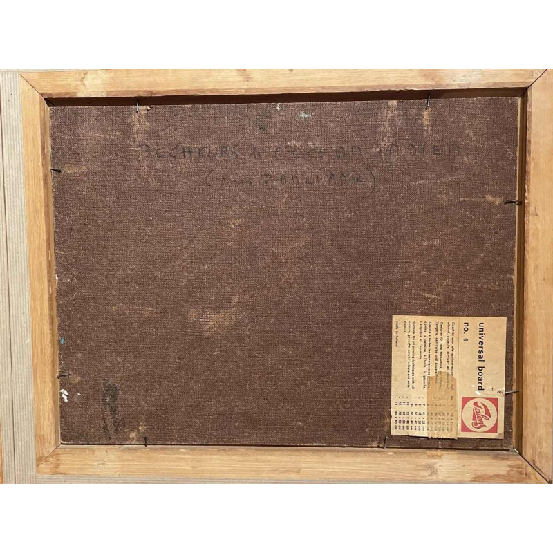 Paul DAXHELET (1905-1993) : « Pêcheurs à Zanzibar »