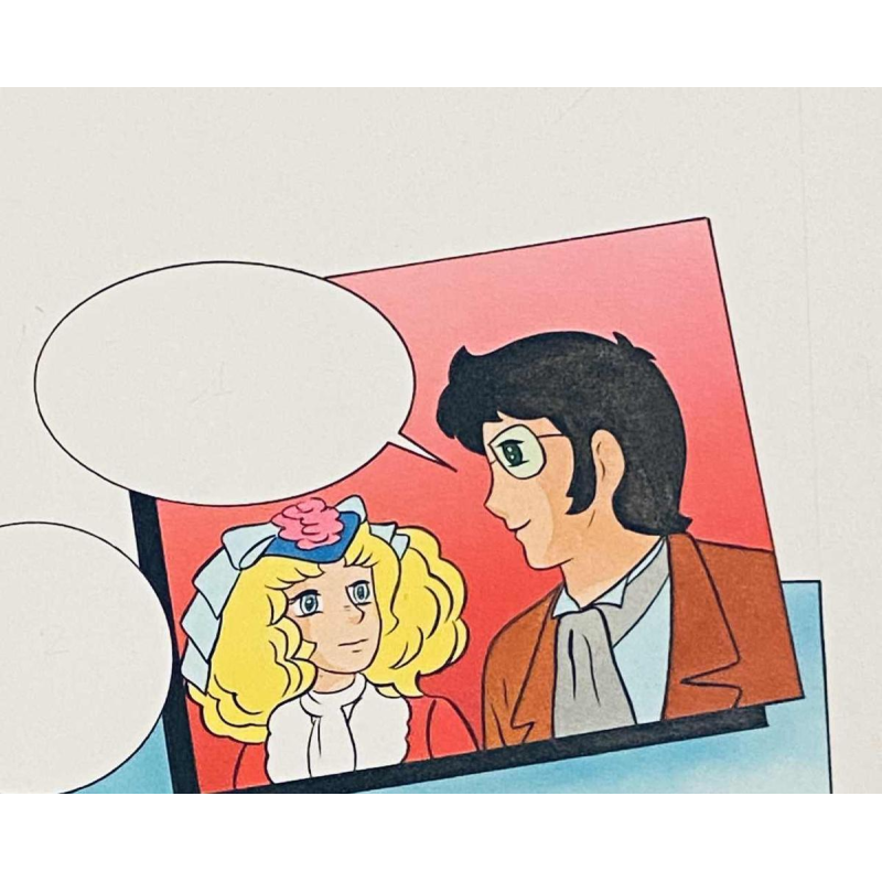 Yumiko Igarashi - Toei Animation - 2 original plates " Candy Special " - 1978