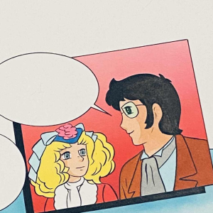 Yumiko Igarashi - Toei Animation - 2 original plates " Candy Special " - 1978