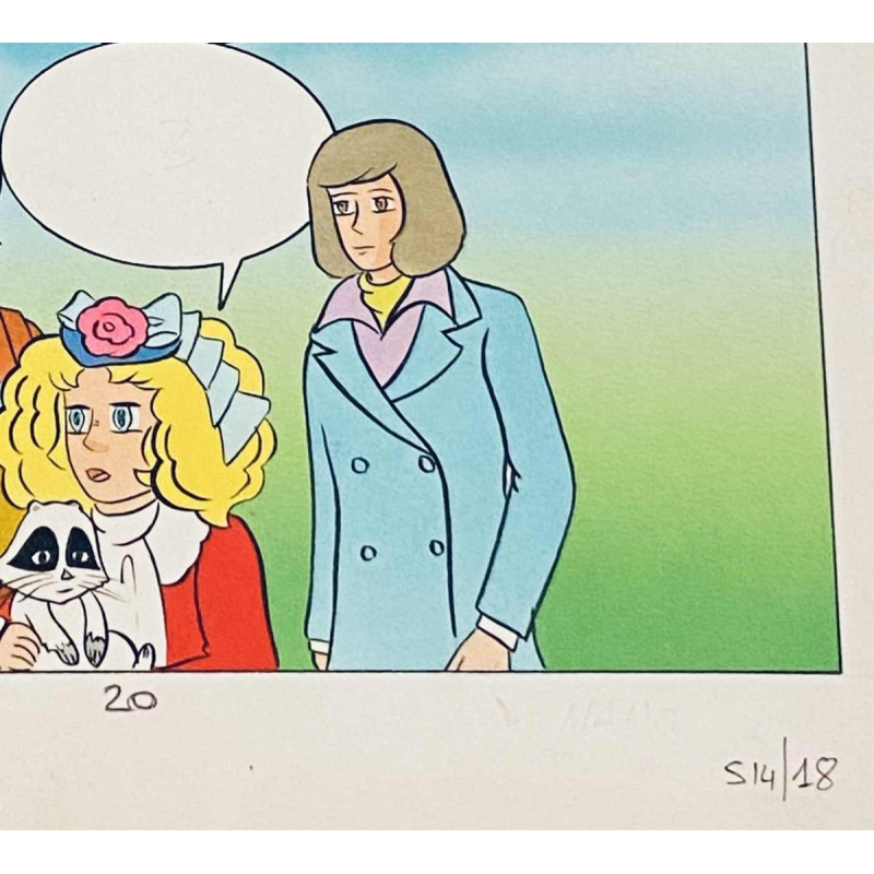 Yumiko Igarashi - Toei Animation - 2 planches originales " Candy Special "- 1978