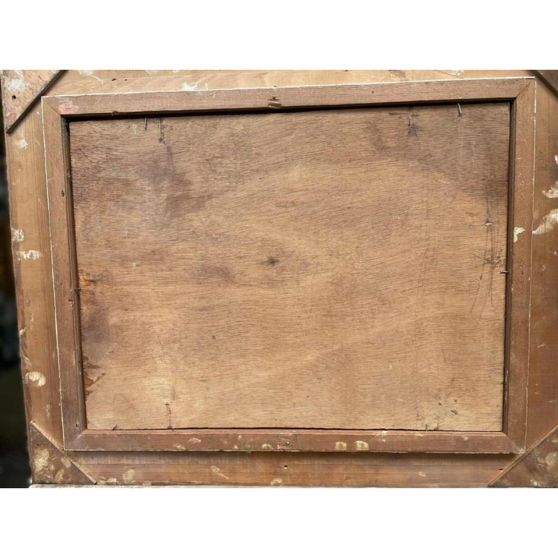 Georg MACCO (1863-1933) « Paysage montagnard avec vaches » hsp 33x44 cm