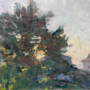 Herman RICHIR (1866-1942): oil on canvas mounted on canvas