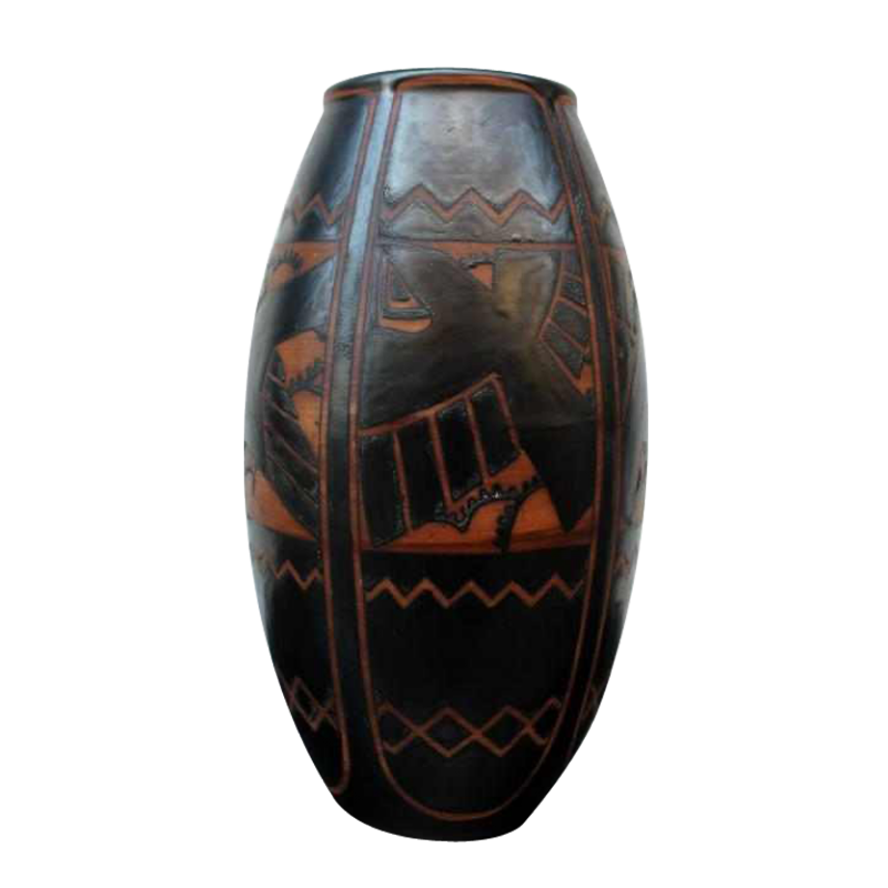 Vase en grès Boch frères la Louvière Charles Catteau décor 769 Forme 901