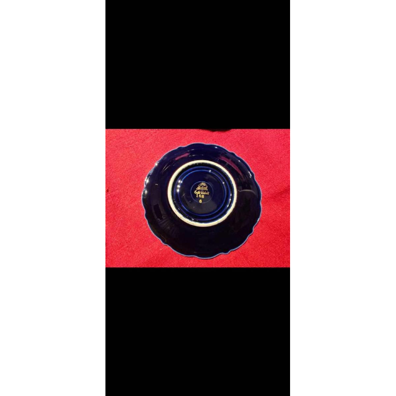 Linder Kueps Bavaria, 8 tasses et sous tasses en porcelaine 1960.