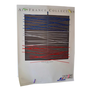 10 affiches de la collection 'Air France' de 1988 "The Fine Art of FLying".