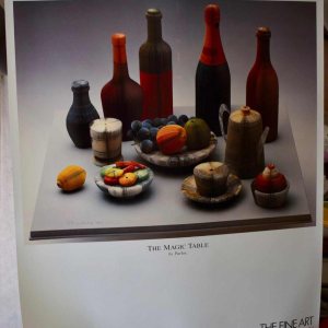 10 posters from the 1988 'Air France' collection "The Fine Art of FLying".