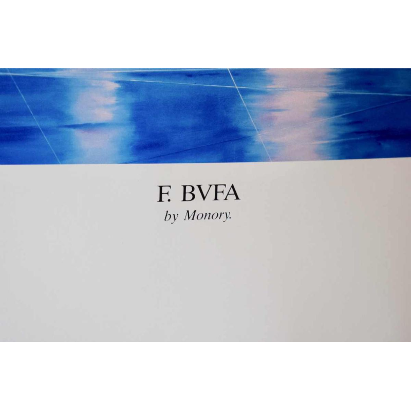 10 posters from the 1988 'Air France' collection "The Fine Art of FLying".