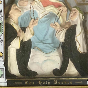 Reliekdoos van de Maagd Maria - Mysteries van de heilige rozenkrans - 1912