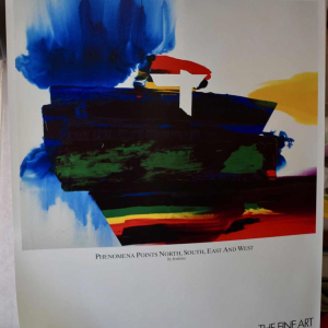 10 posters from the 1988 'Air France' collection "The Fine Art of FLying".