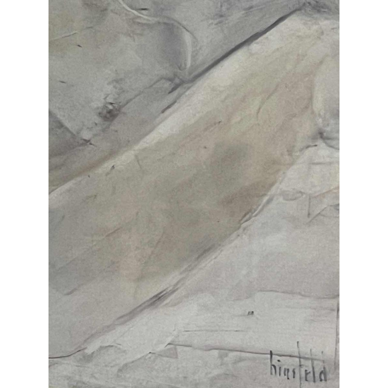 Nicolas BINSFELD (1945-) : erotische tekening - pornografisch verboden -18 jaar oud