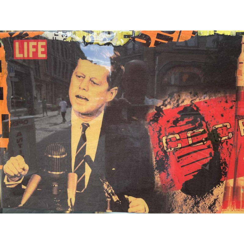 Cathie BERTHON (1968-): CCCP mixed technique