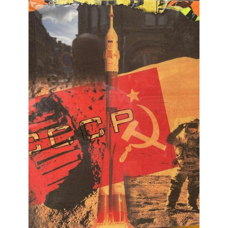 Cathie BERTHON (1968-): «CCCP » technique mixte