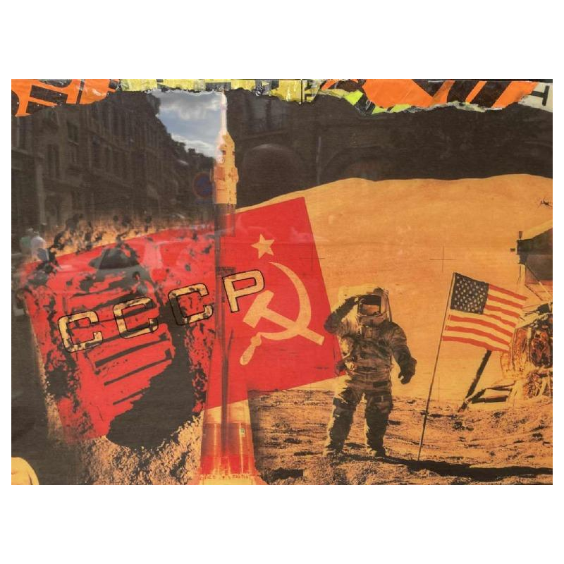 Cathie BERTHON (1968-): CCCP mixed technique